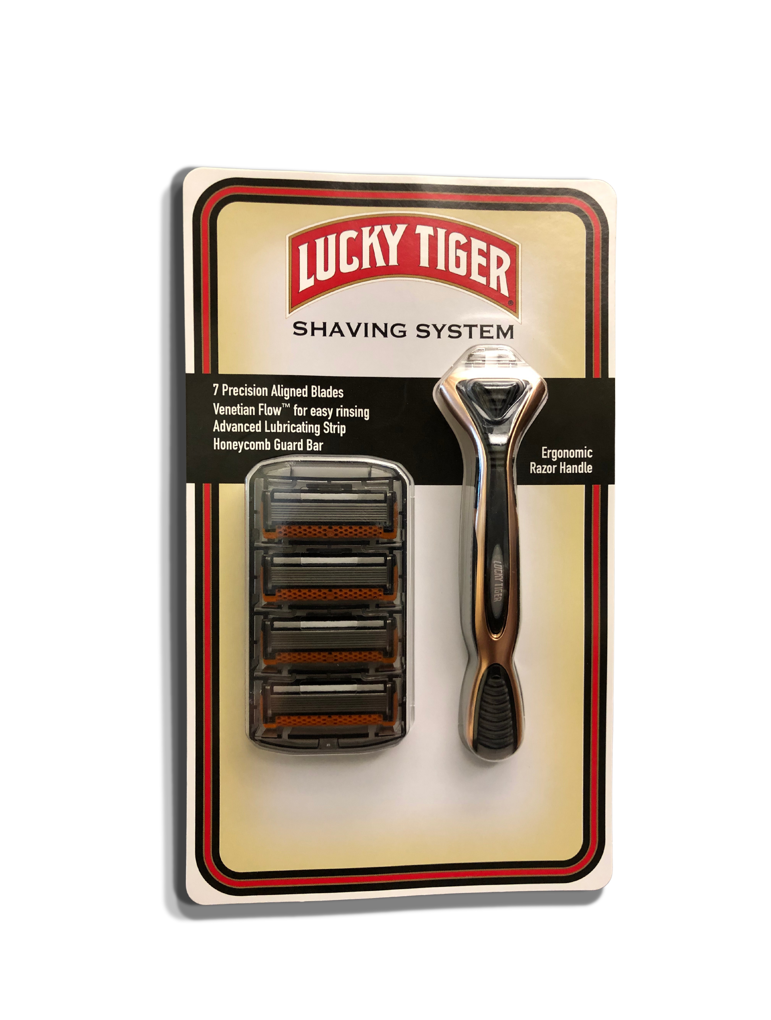 Razor Handle with Blades